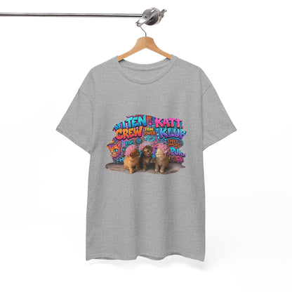Kitten Crew Graphic Tee — Cute Kittens Cat Lover Shirt