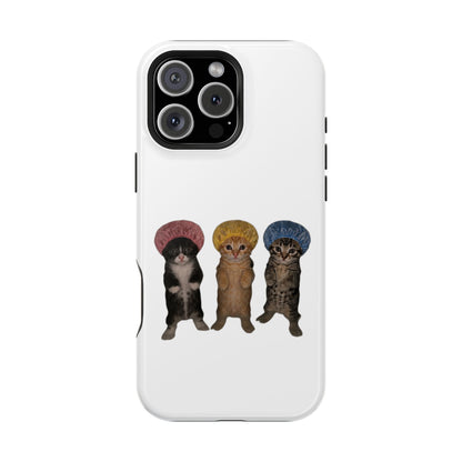 Cute Kittens in Bonnets  Magnetic Impact-Resistant Phone Case