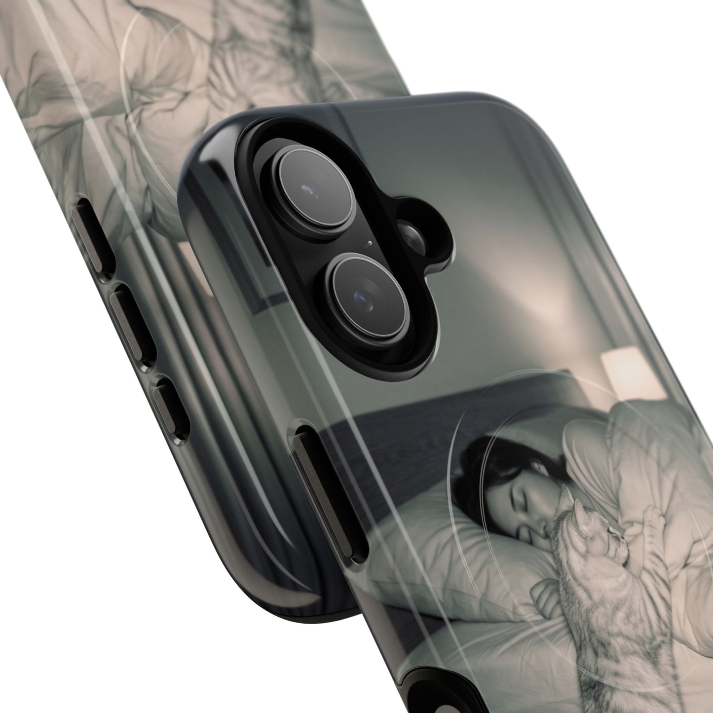 Phone Case ‘Trust Everything You See’ Surreal Sleep Graphic Tough Magnetic Case