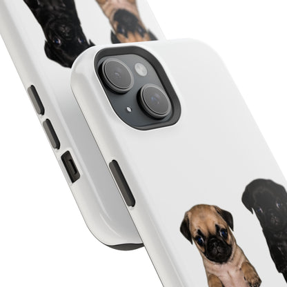 Pug Duo Magnetic Impact-Resistant Phone Case