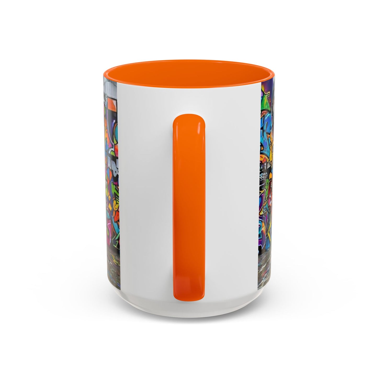 Graffiti Pets Coffee Mug — Colorful Street Art Dog & Cat Accent Mug (11/15oz)