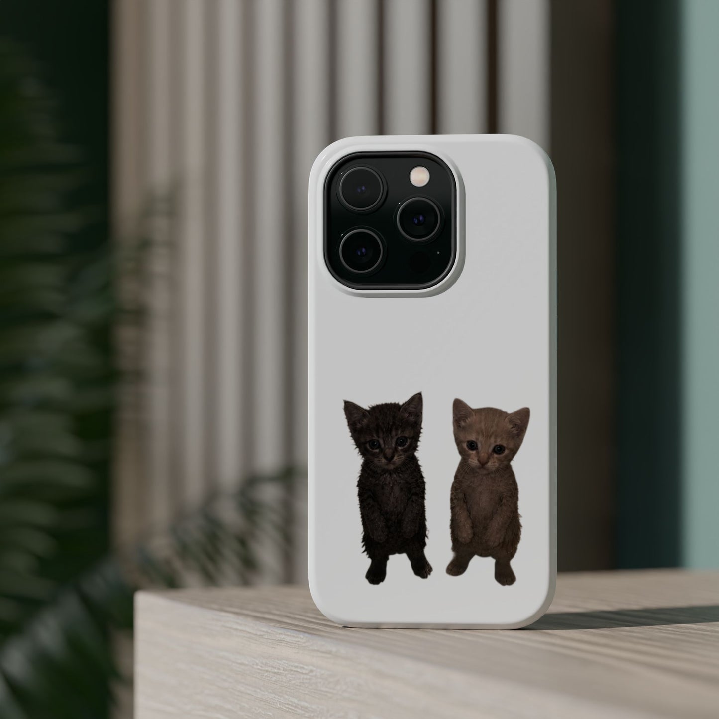 Cute Kittens Magnetic Impact-Resistant Phone Case