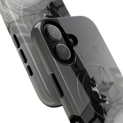Phone Case “Why Is It Always at 2 AM?” Cat Photo Tough Magnetic Case
