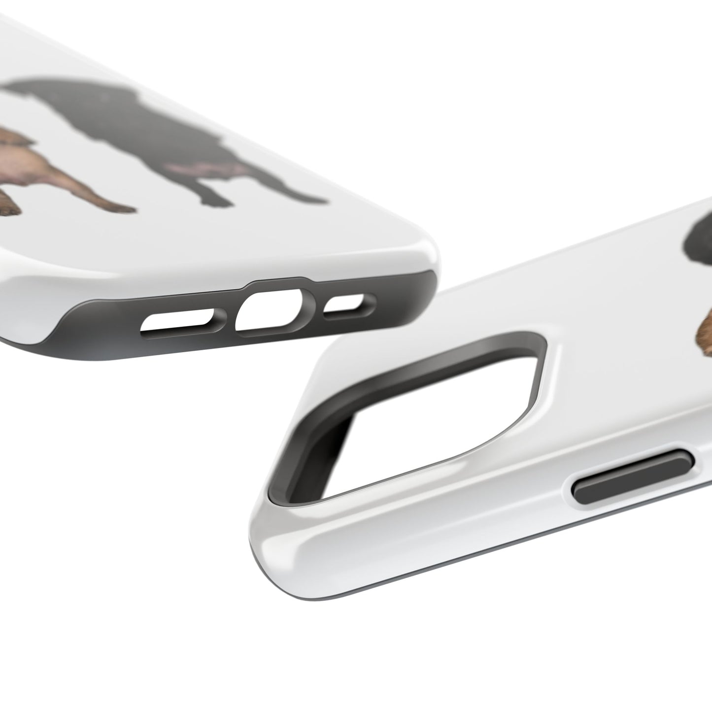 Pug Duo Magnetic Impact-Resistant Phone Case