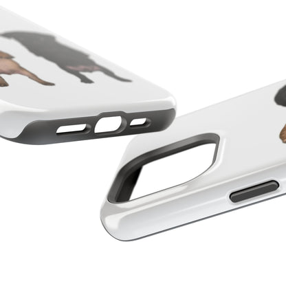 Pug Duo Magnetic Impact-Resistant Phone Case