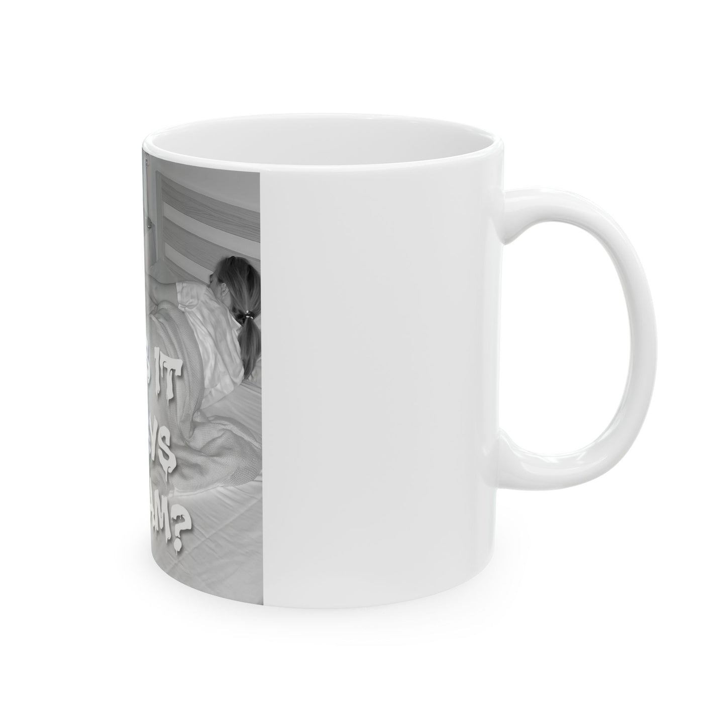 Why Is It Always At 2 AM? Cat Coffee Mug Funny Nighttime Pet Lover Gift