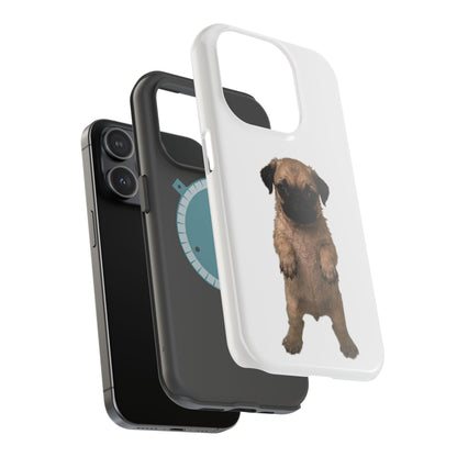Pug Puppy Magnetic Impact-Resistant Phone Case