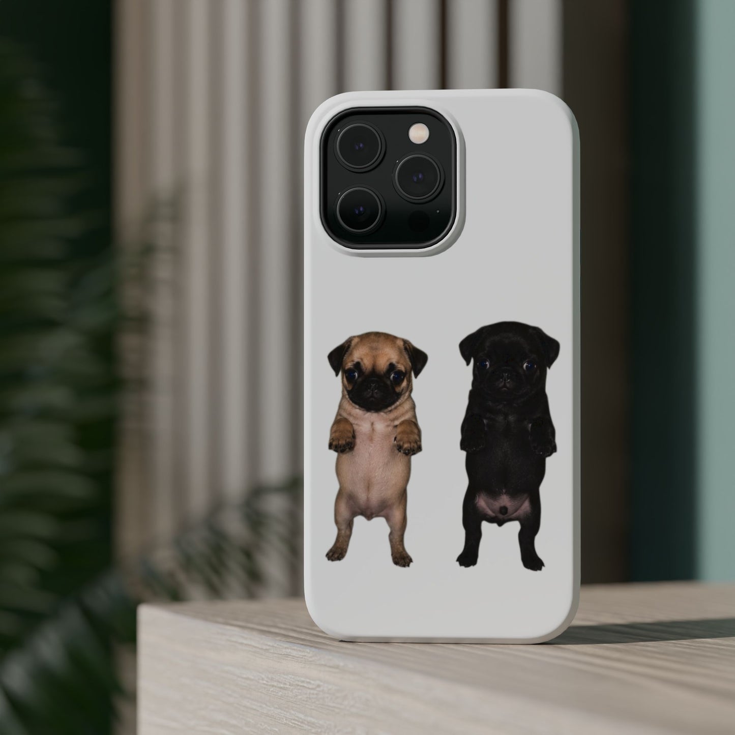 Pug Duo Magnetic Impact-Resistant Phone Case