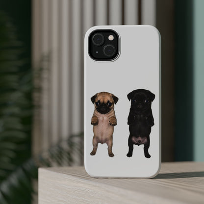Pug Duo Magnetic Impact-Resistant Phone Case