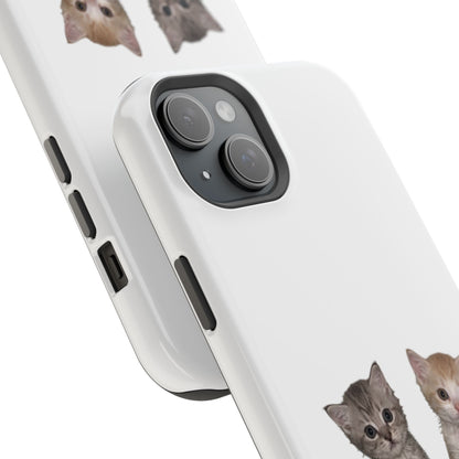 Duo Cute Kitten  Magnetic Impact-Resistant Phone Case