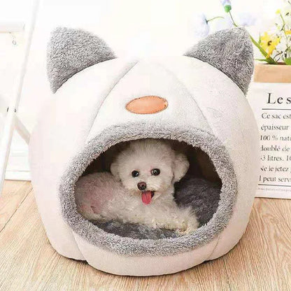 CozyNest Winter Pet Cave