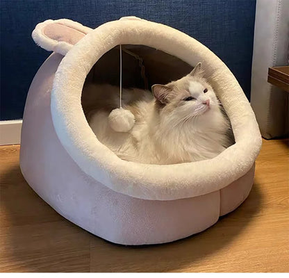 CozyFold Pet Cave Bed