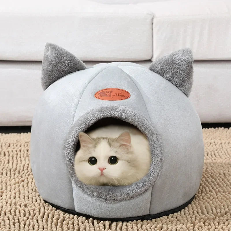 CozyNest Winter Pet Cave