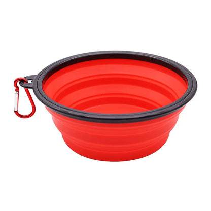2-in-1 Collapsible Travel Bowl