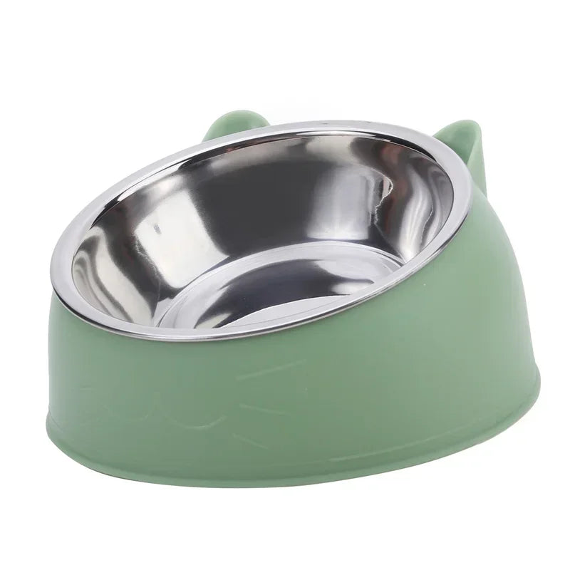 Elevated Stainless Steel Comfort Bowl