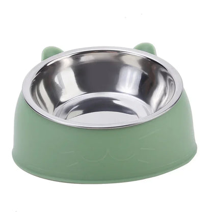 Elevated Stainless Steel Comfort Bowl