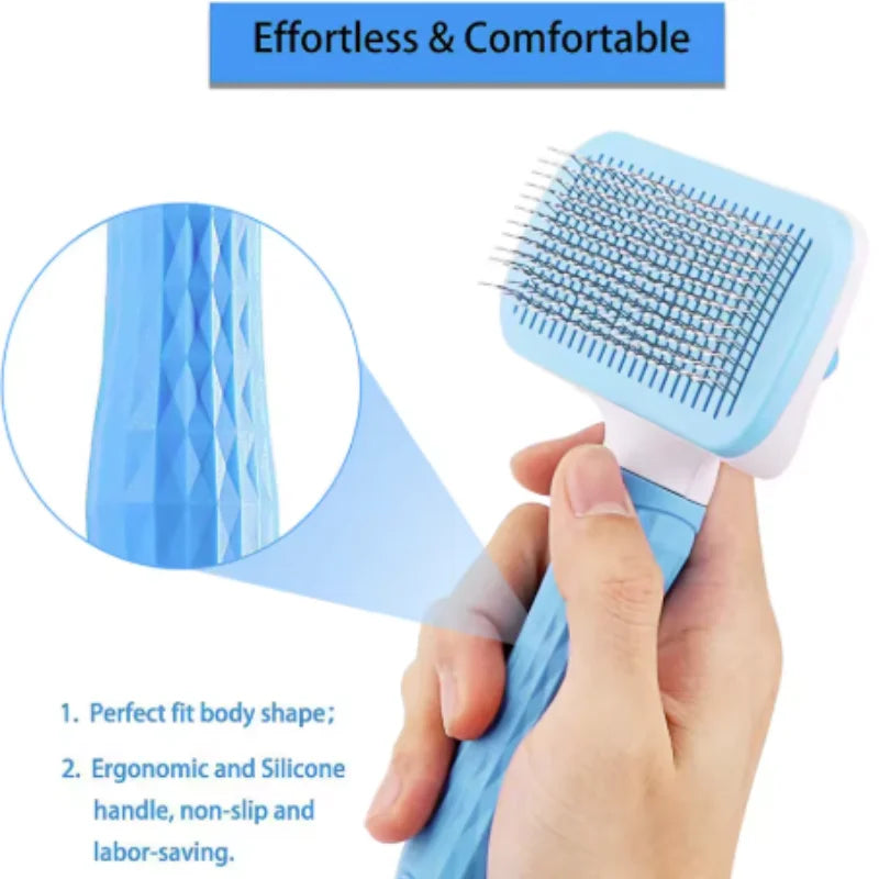 Easy-Release Grooming Brush