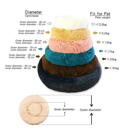 CloudSoft Calming Round Pet Bed