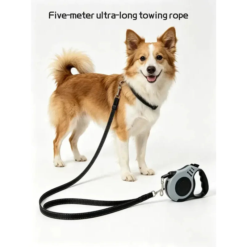 Compact Retractable Pet Leash