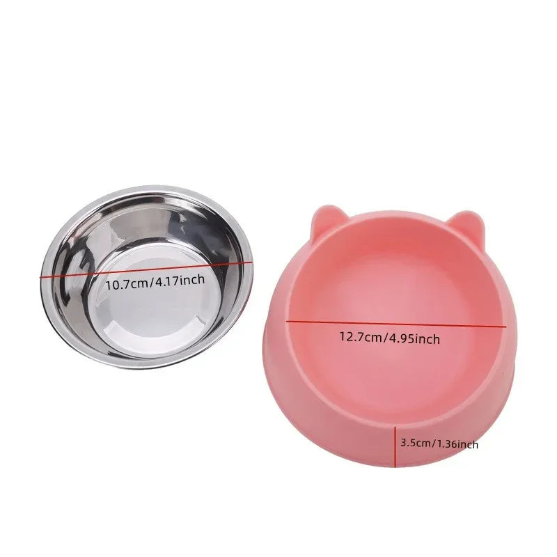 Elevated Stainless Steel Comfort Bowl