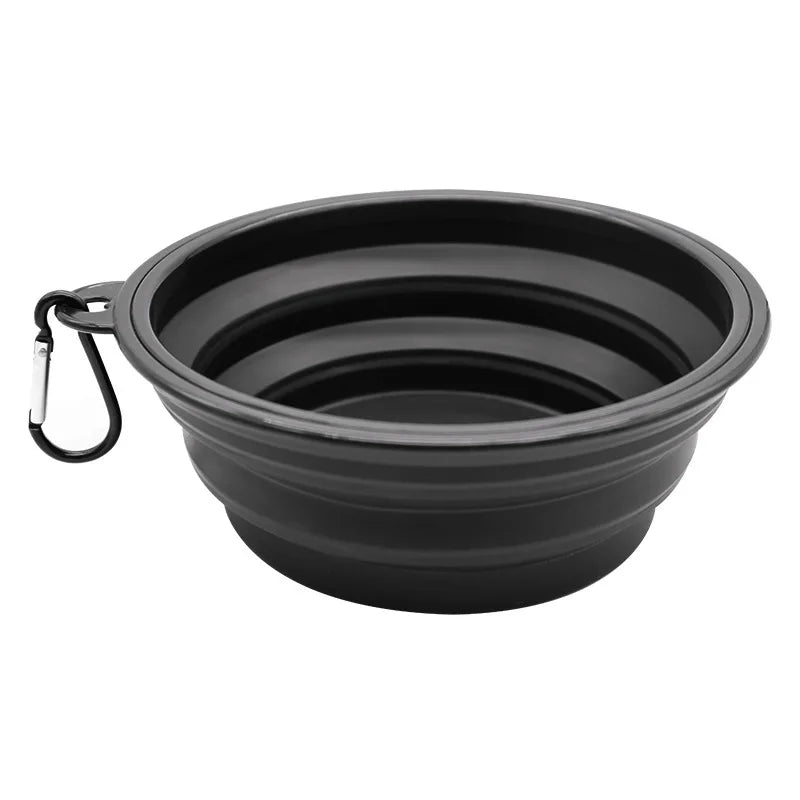 2-in-1 Collapsible Travel Bowl