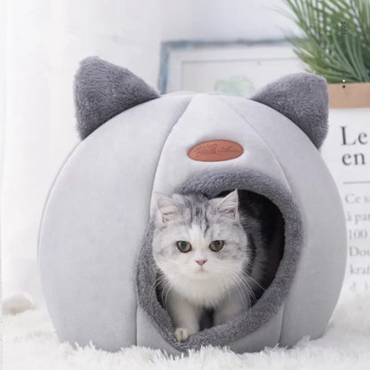 CozyNest Winter Pet Cave