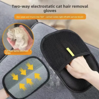 Double-Sided Fur Remover Glove