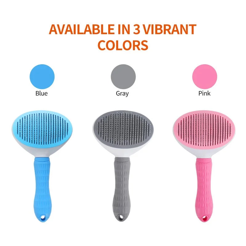 Easy-Release Grooming Brush