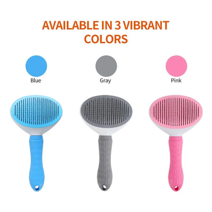 Easy-Release Grooming Brush