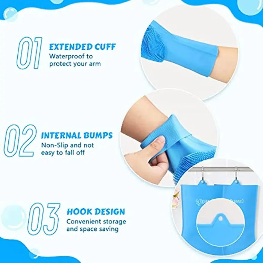 Soft Silicone Bathing Glove