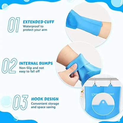 Soft Silicone Bathing Glove