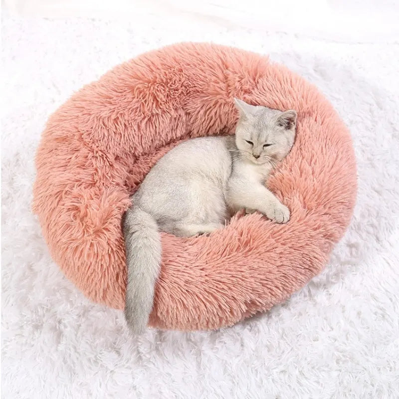 CloudSoft Calming Round Pet Bed
