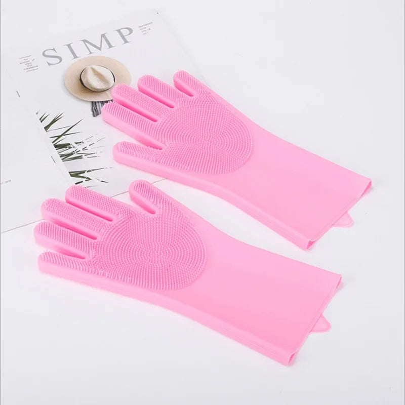 Soft Silicone Bathing Glove