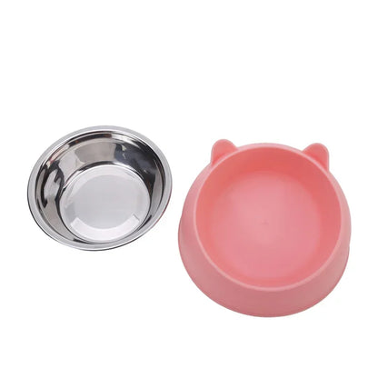 Elevated Stainless Steel Comfort Bowl