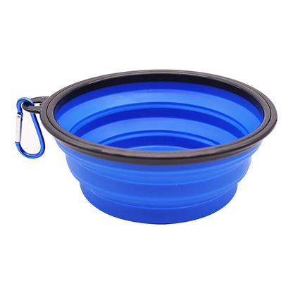 2-in-1 Collapsible Travel Bowl