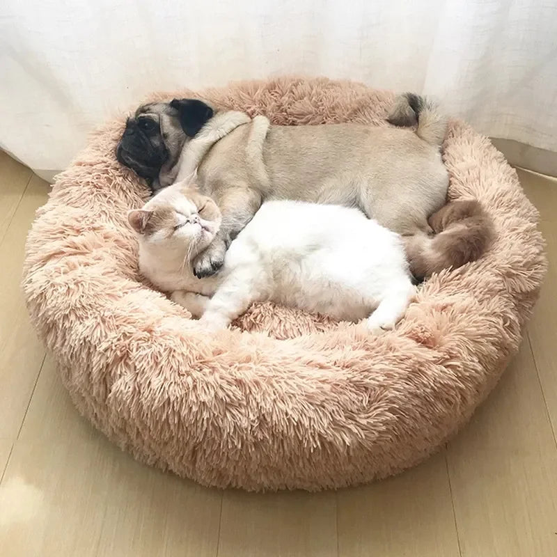 CloudSoft Calming Round Pet Bed