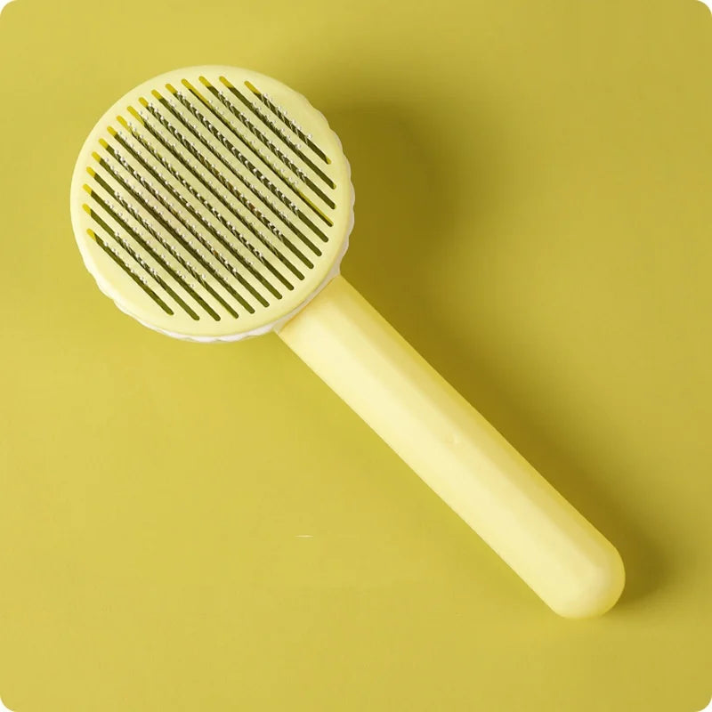 Easy-Release Grooming Brush