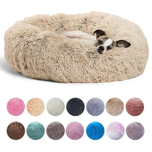 CloudSoft Calming Round Pet Bed