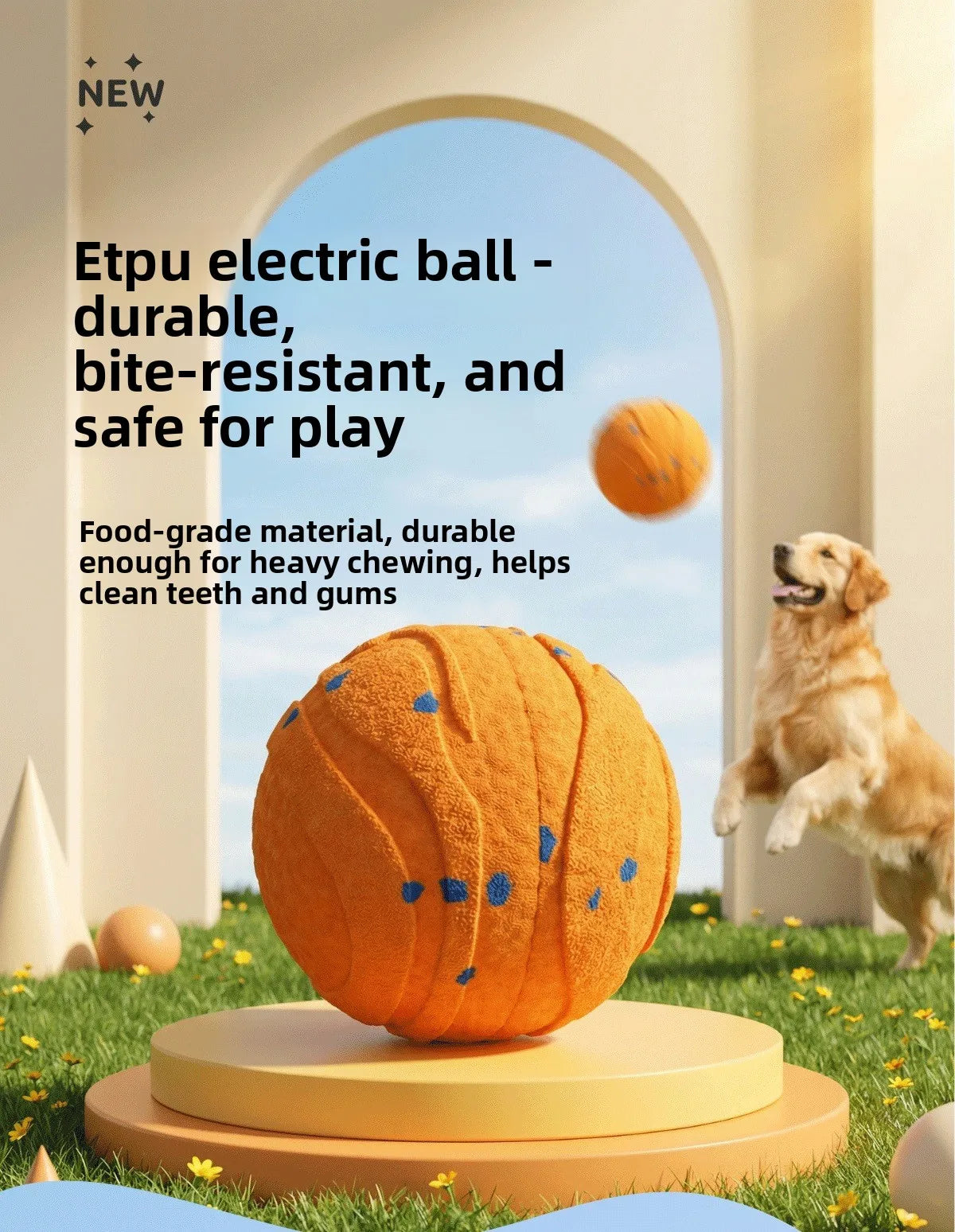 BouncePro Tough Interactive Ball