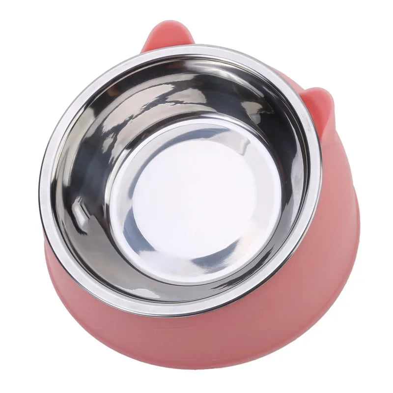 Elevated Stainless Steel Comfort Bowl