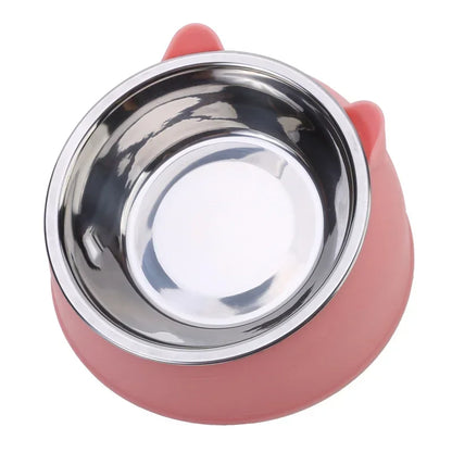 Elevated Stainless Steel Comfort Bowl
