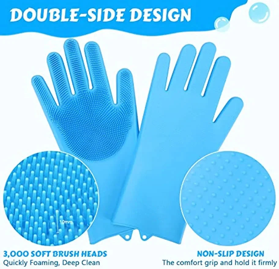 Soft Silicone Bathing Glove