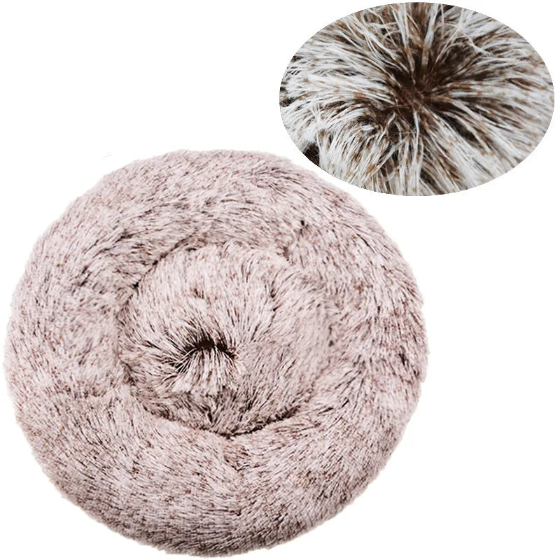CloudSoft Calming Round Pet Bed