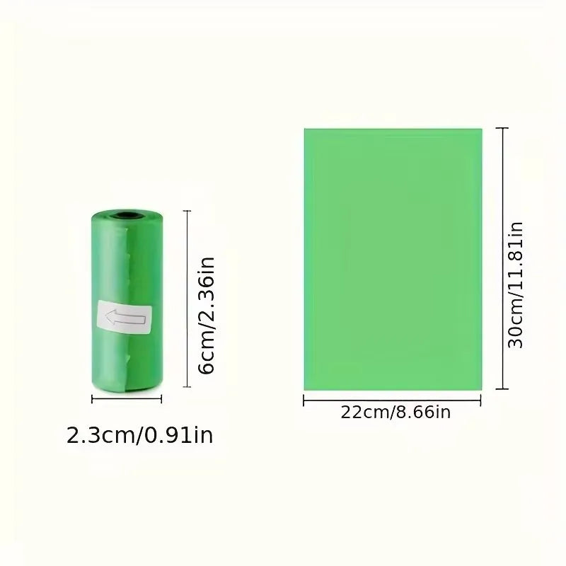 Printed Pet Waste Bag Set
