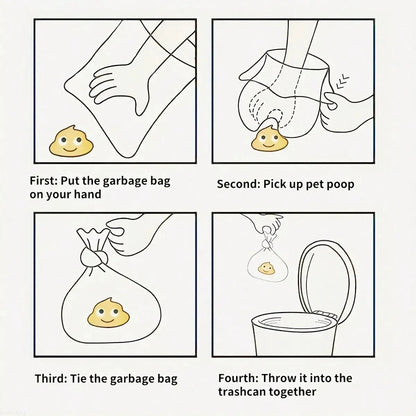 Heavy-Duty Leak-Resistant Waste Bags