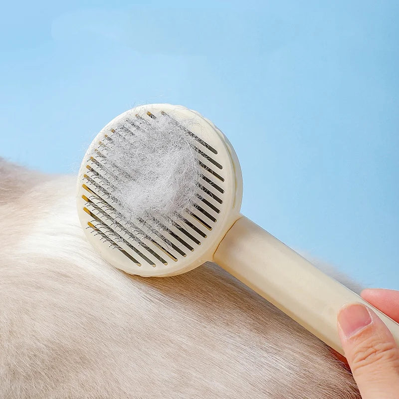 Easy-Release Grooming Brush