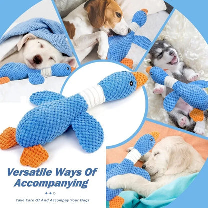 Tough Squeaky Plush Companion