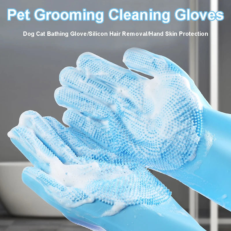 Soft Silicone Bathing Glove