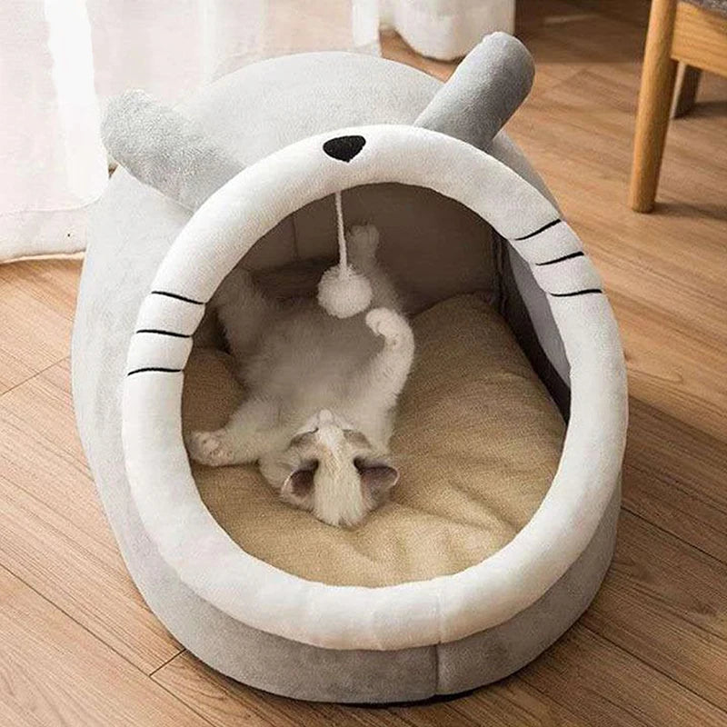 CozyFold Pet Cave Bed