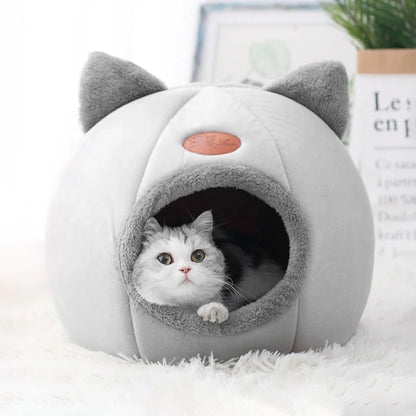 CozyNest Winter Pet Cave
